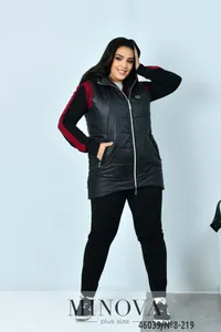 Жилет 8-219-чёрный Minova