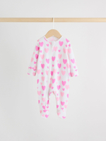 Комбинезон / Cлип для малышей Next H44-214, 3 шт., Розовый