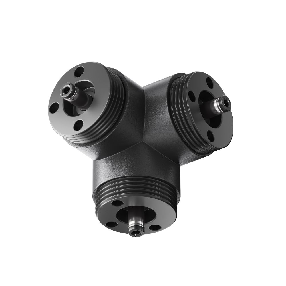 T-образный вертикальный коннектор для системы без ввода питания Maytoni   CA016TC-B