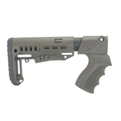 Приклад телескопический на МР-133, МР-153, пластик, DLG Tactical. Черный