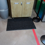 Грязезащитный ворсовый ковер «York» в канте