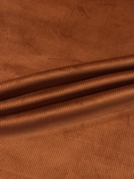 Вельвет хлопковый кирпичный