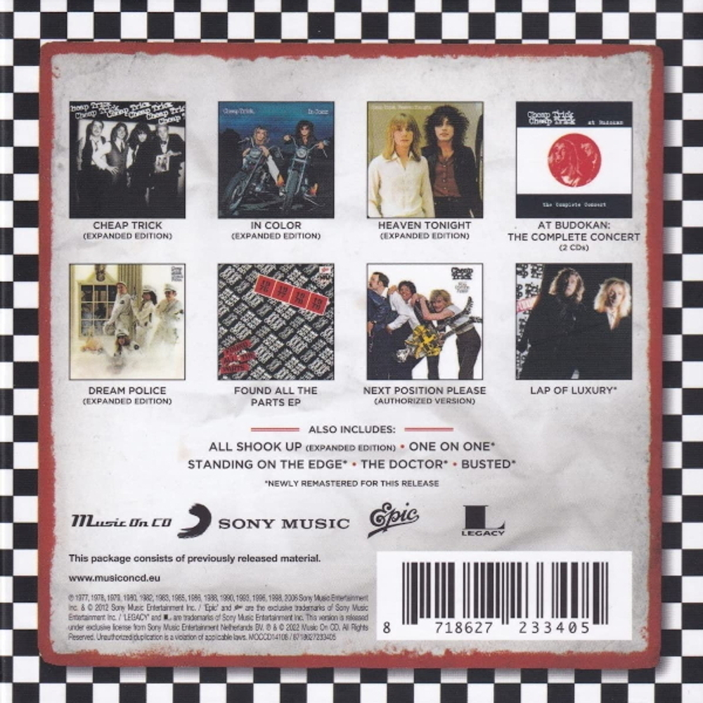 Cheap Trick / The Complete Epic Albums Collection (Box Set)(14CD)