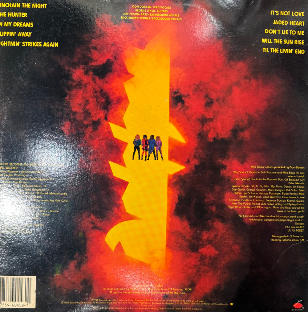 Виниловая пластинка Dokken ‎– Under Lock And Key LP