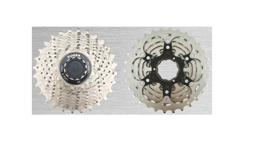 Кассета SUGEK ROAD, 11 скоростей, 11-30T, сталь, алюминий, никелированная