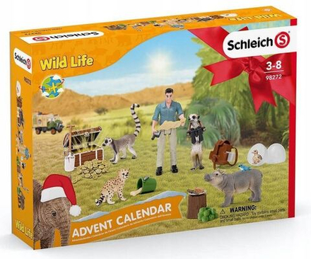 Фигурки Schleich - Адвент-календарь Шляйх с фигурками Wild Life - Дикая Жизнь 98272