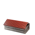 Парапет полимеркомпозитный Everest 250*510 (1 кирпич) красный