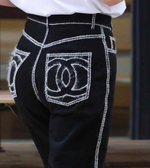 Джинсы CHANEL