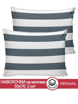 Наволочка комплект 2шт перкаль Сказка "Аляска" 50x70 см (вид 3)