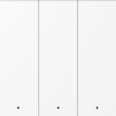 Клавиша 3-я с подсветкой, глянцевый белый, серия A07