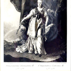 Левицкий Д. Г. Императрица Екатерина II.(1729-1796). Фототипия. Россия.1909г.