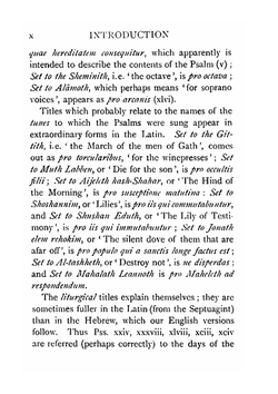 The psalter in latin and english | J.H. Bernard