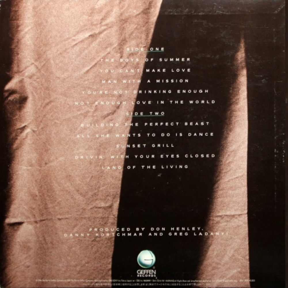 Don Henley / Building The Perfect Beast (LP)