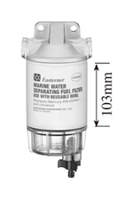 Фильтр топливный 10 мк с креп и водосбор. (малый)