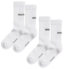 Теннисные носки Bj_rn Borg Crew Socks 2P - White