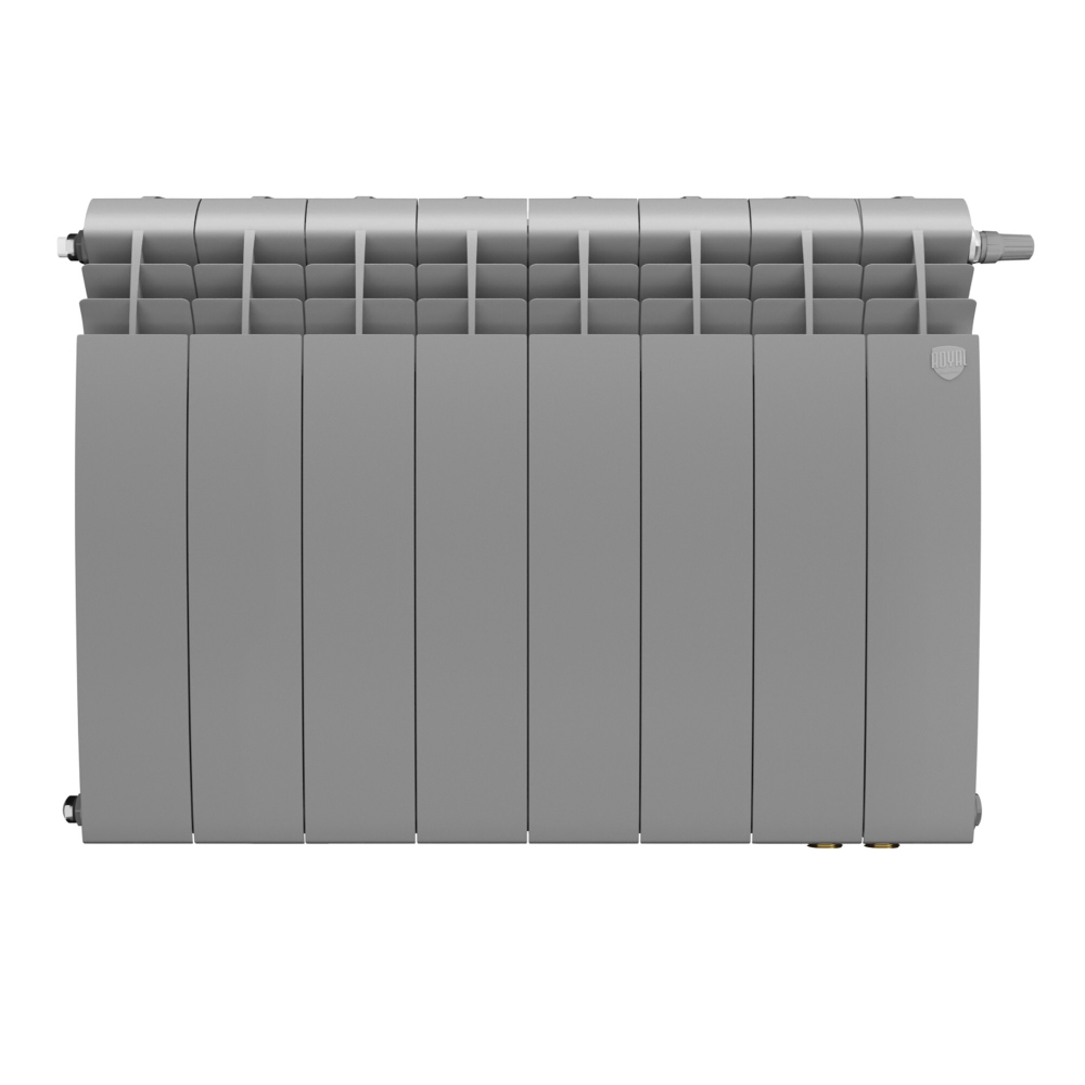 Радиатор Royal Thermo BiLiner 500 Silver Satin VR80 - 8 секц.