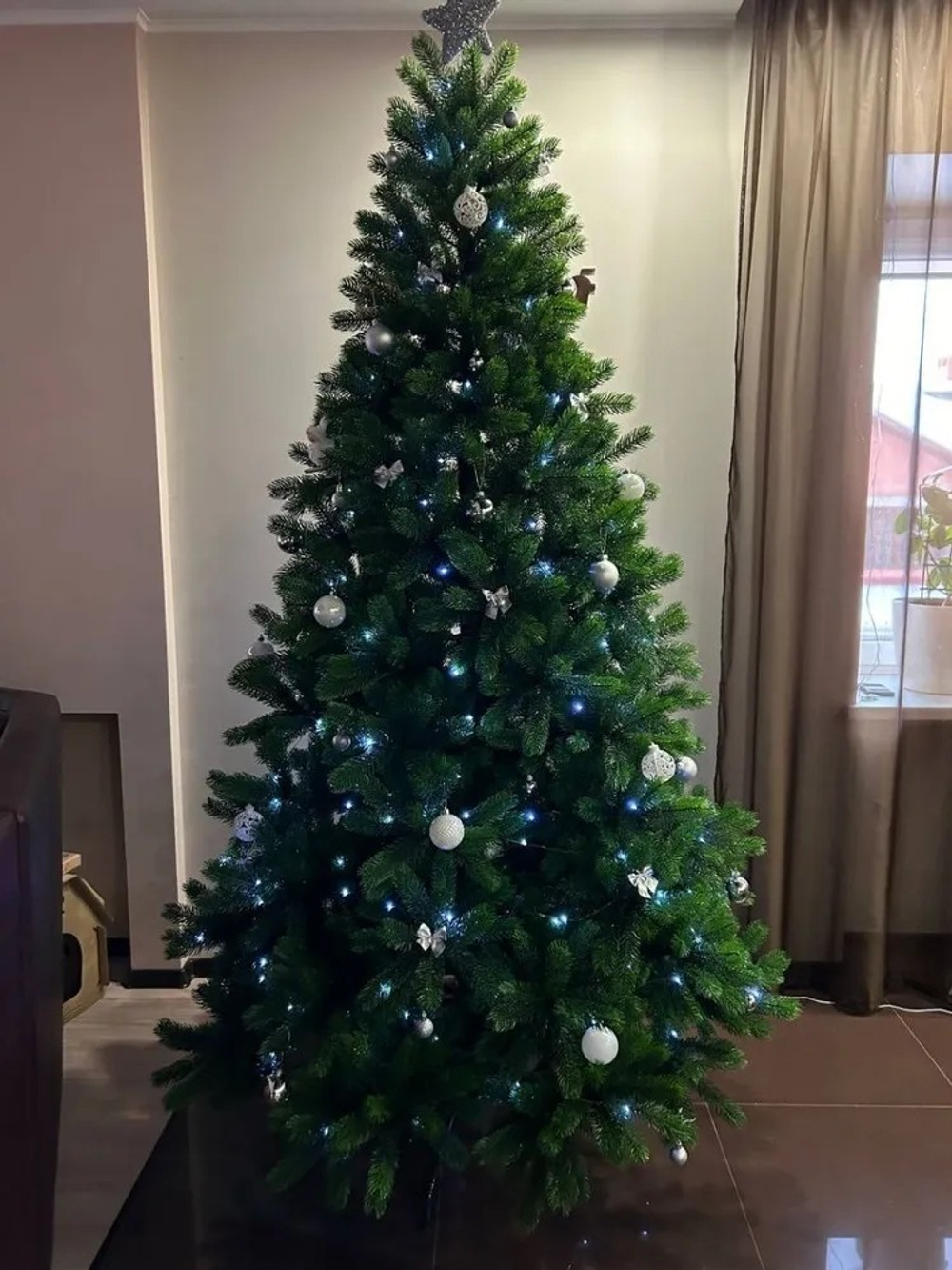 Ель искуственная Царь елка Русская красавица премиум 225 см