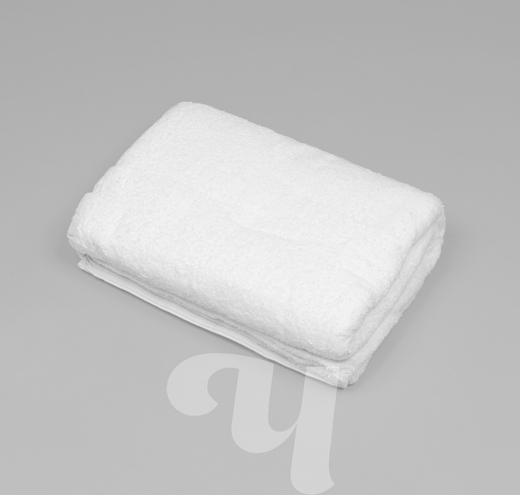 Простыня махровая белая" 200х150см, 603-337