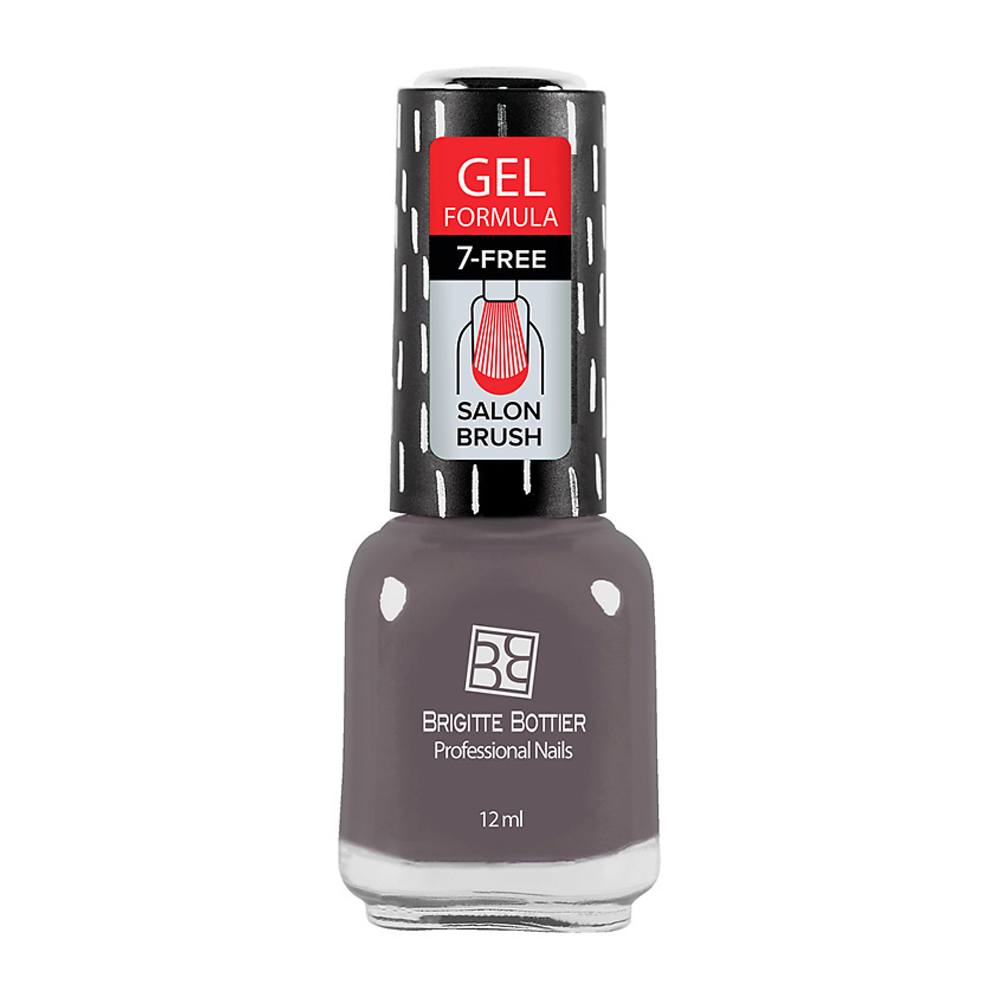 BRIGITTE BOTTIER Лак для ногтей GEL FORMULA тон 01 прозрачный, 093