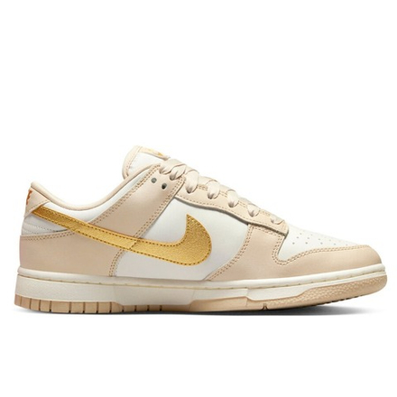 NIKE DUNK LOW GOLD SWOOSH
