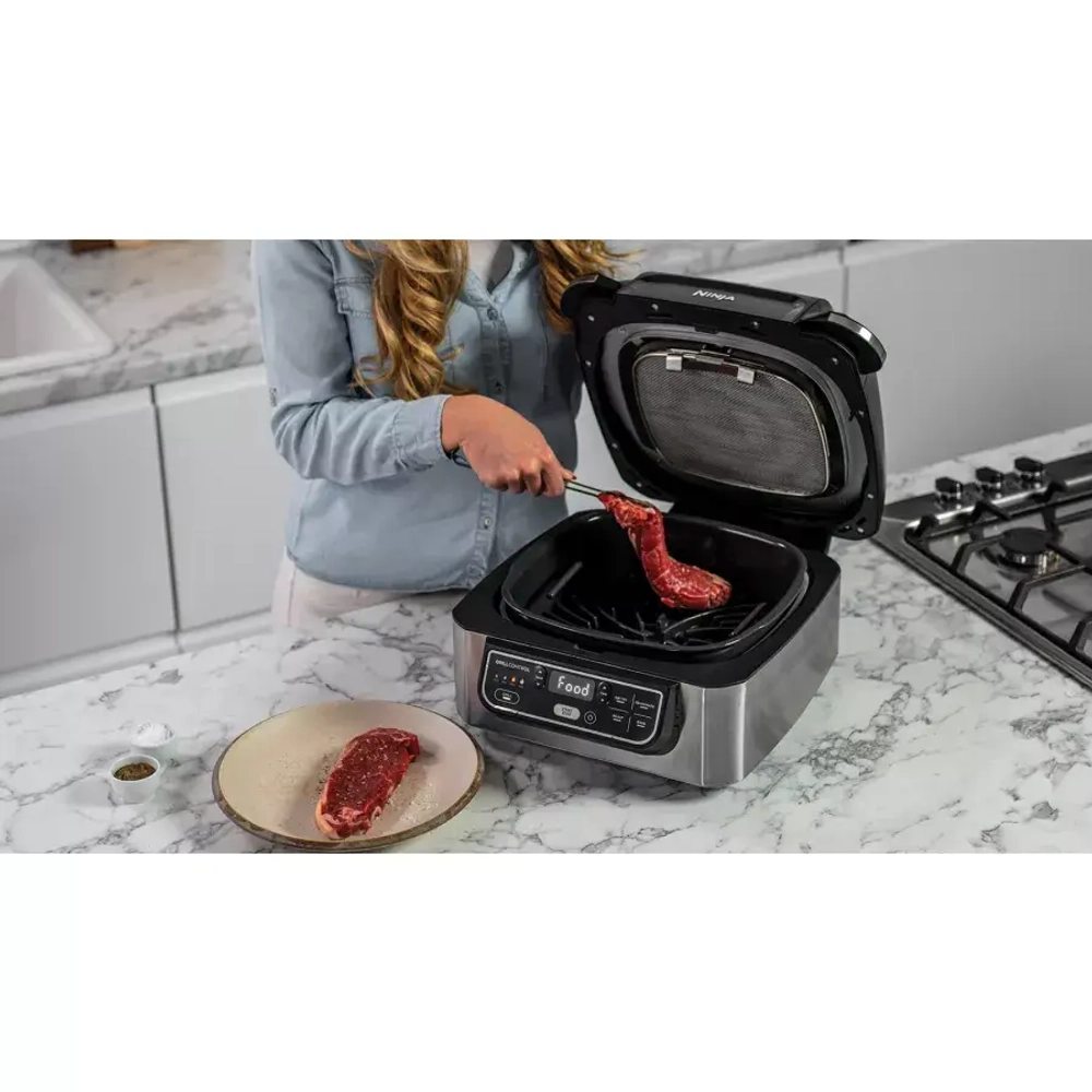 Гриль Ninja AG301EU черный/серебро
