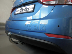Фаркоп оцинкованный Galia H099A для Hyundai Elantra 2011-2016(паспорт и сертификат в комплекте)(без электрики)