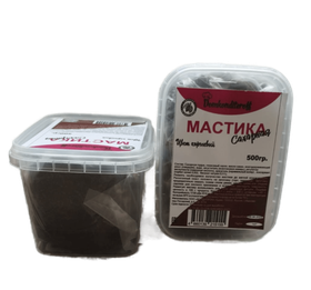 Мастика на какао масле Domkonditeroff 0.5 кг коричневая