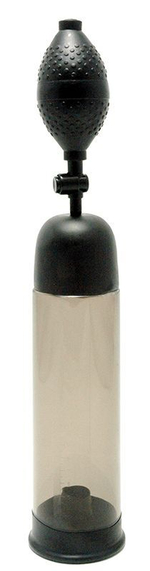 Помпа с прозрачной колбой и грушей сверху (Цвет: дымчатый)