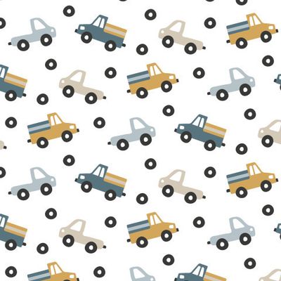 Buy baby fabric cars truck wheels scandinavian style