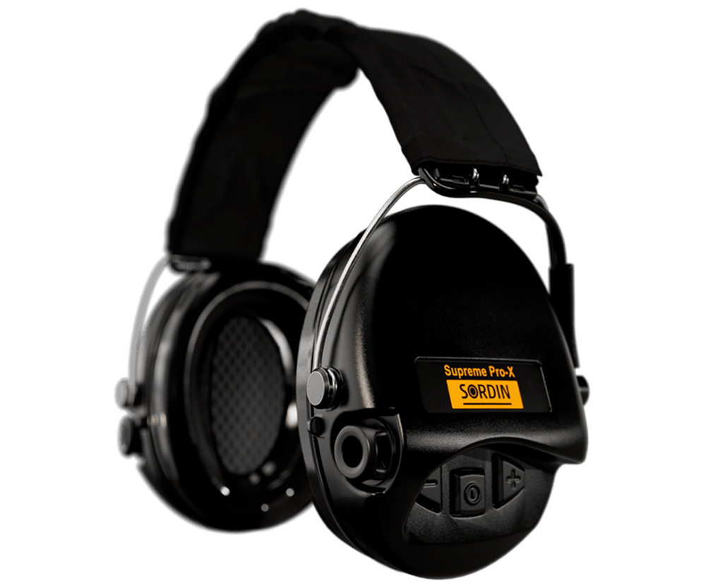 Наушники активные Sordin (MSA) Supreme Pro-X Headband Black, SNR 25dB/NRR 19dB 4 SOR75302- X-02-S
