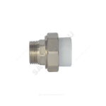 Муфта PP-R комбинированная разъемная белая Дн 63х2" НР VALFEX 10156050