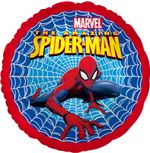 Шар (18''/46 см) Круг, Человек Паук, Дизайн №1, 1 шт. в уп.