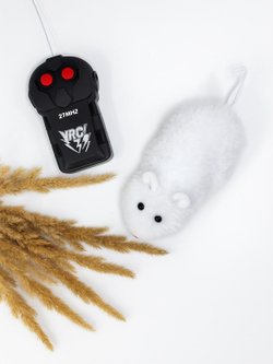 Игрушка Мышь на радиоуправлении цвет белый (202073373)