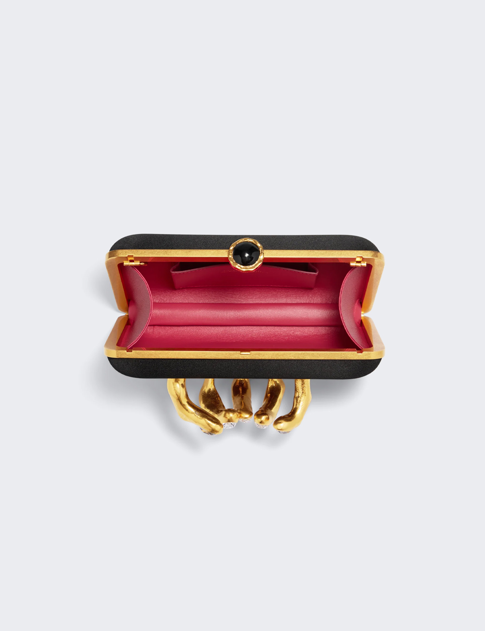 Schiaparelli Hand In Hand Clutch "Black"