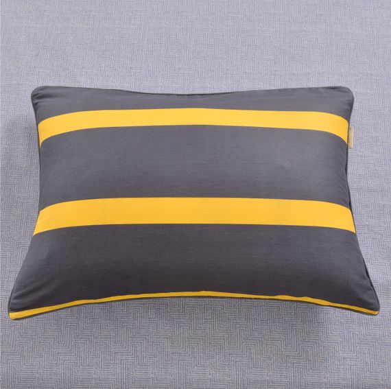 Гарольд (желтый) КПБ сатин Евро 4н