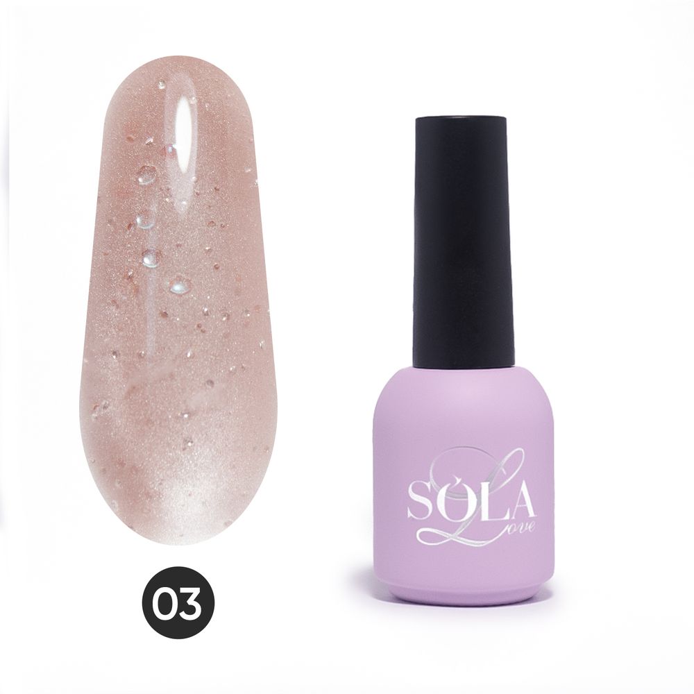 SoLa Гель-лак Bubble Cat 03 Кошачий глаз, 10мл