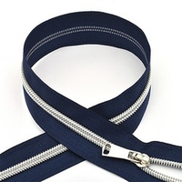 Молния спираль Т5, L 75 см, т.синий