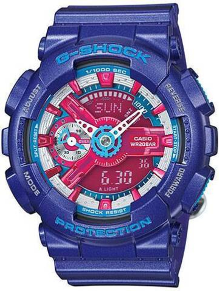 Женские  наручные часы Casio G-Shock GMA-S110HC-2A