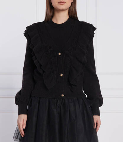 кардиган + блузка Silvian Heach - черный(CVA22089TW)