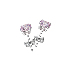 Серьги пусеты Pink M