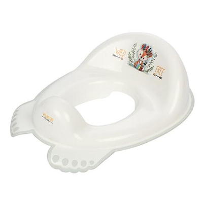 Накладка дет. на унитаз Дикий Запад антискольз. (белый-зеленый Лисенок) (Tega)