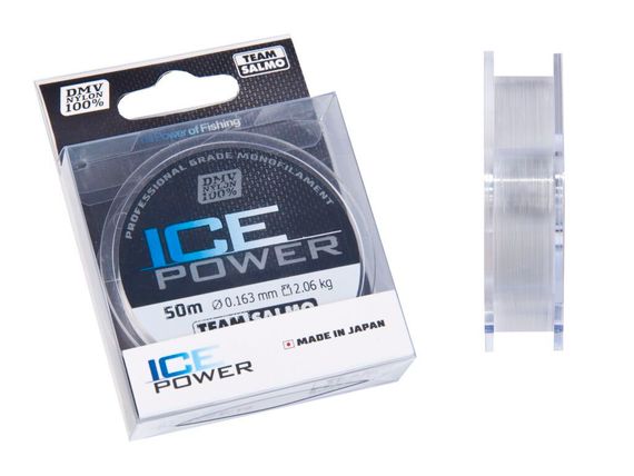 Леска монофильная Team Salmo ICE POWER 50 м, 0,16 мм