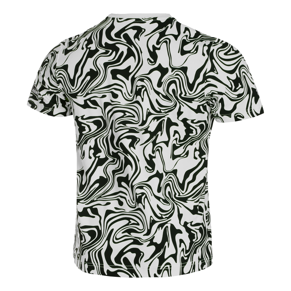 Мужское теннисное поло Hydrogen Tech Chrome T-Shirt Men - White, Black