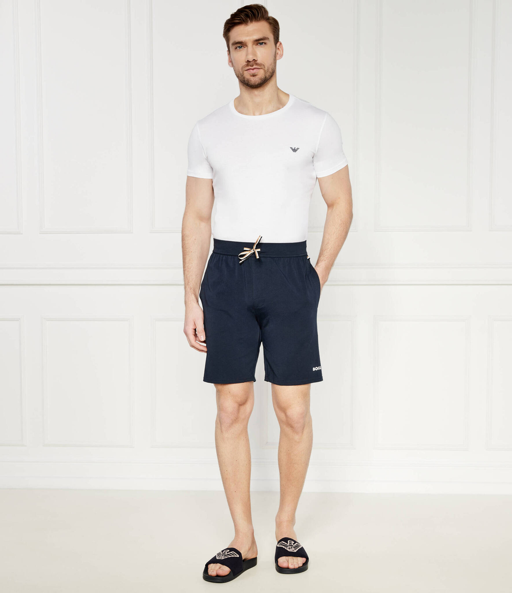 Пижамные шорты Unique BOSS BLACK - темно-синий(50515394)