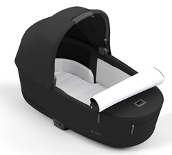 Коляска 3 в 1 Cybex Priam IV Matt Black complete и автокресло Cloud T i-Size Sepia Black Plus Sepia Black