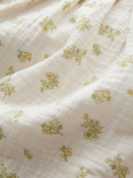 Свитер с коротким рукавом и юбка в комплекте для девочки Next E25-146, Белый, Светло-желтый