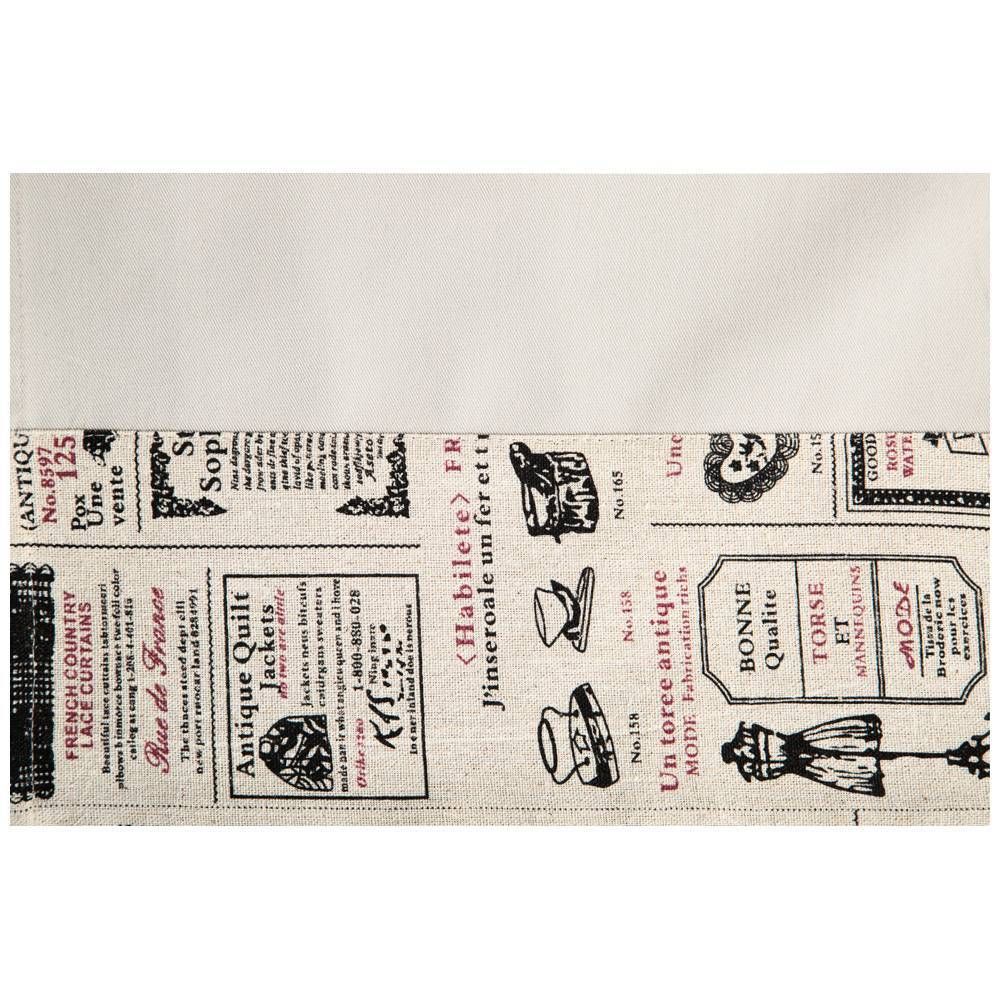 ДОРОЖКА "МИНИ.БОН АППЕТИТ",70Х30СМ,100%ХЛОПОК, БЕЖ