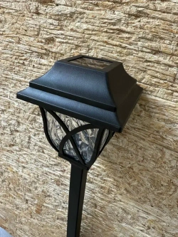 Светильник уличный на солнечной батарее для освещения тропинок, 6 штук