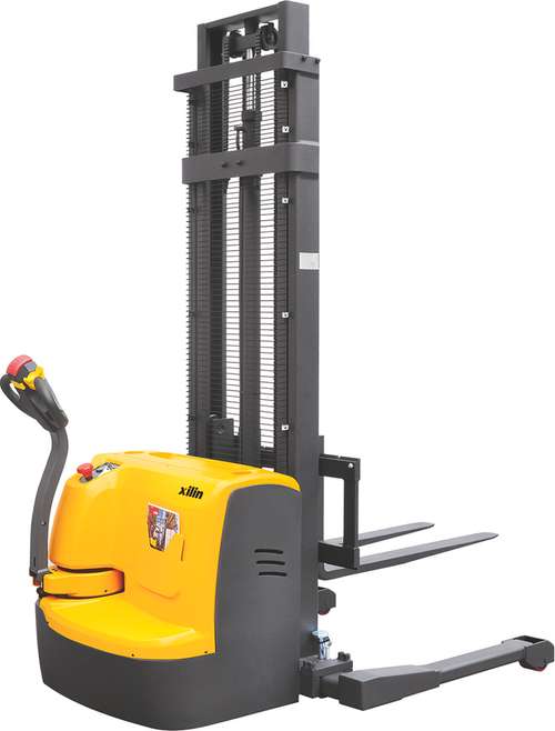 Штабелер самоходный 1,5 т 4,5 м XILIN CTDR15-III 24/200 В/Ач раздвижные вилы и опоры