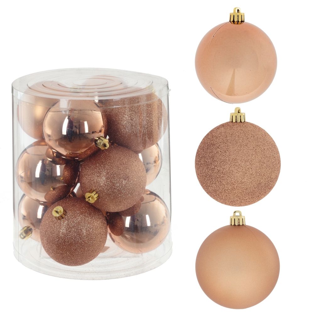 GAEM Набор из 12шт Украшение новогоднее "Шар", D8см, L20 W20 H21 см